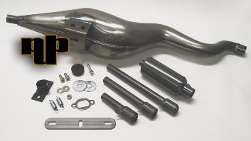 pocket bike exhaust systems